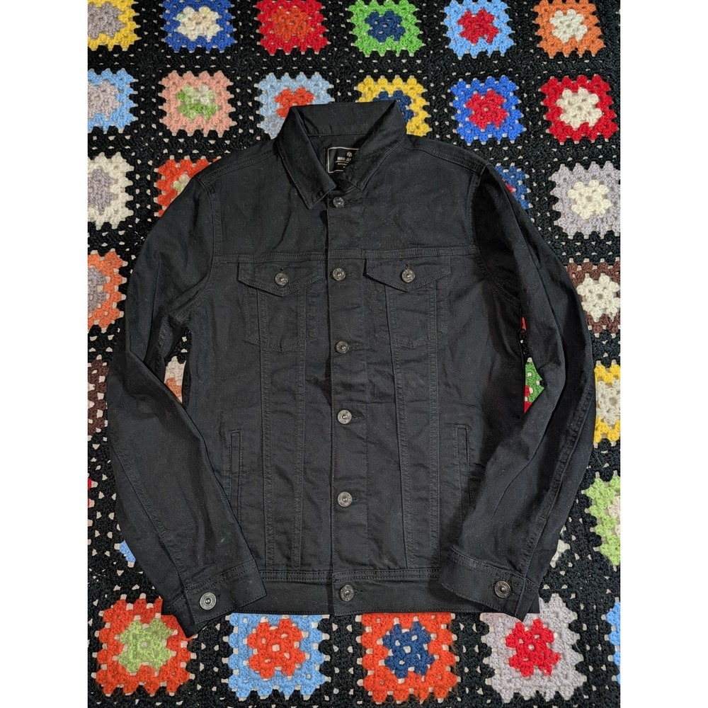 Mavi‎ Denim Jacket Black Women's Size Medium